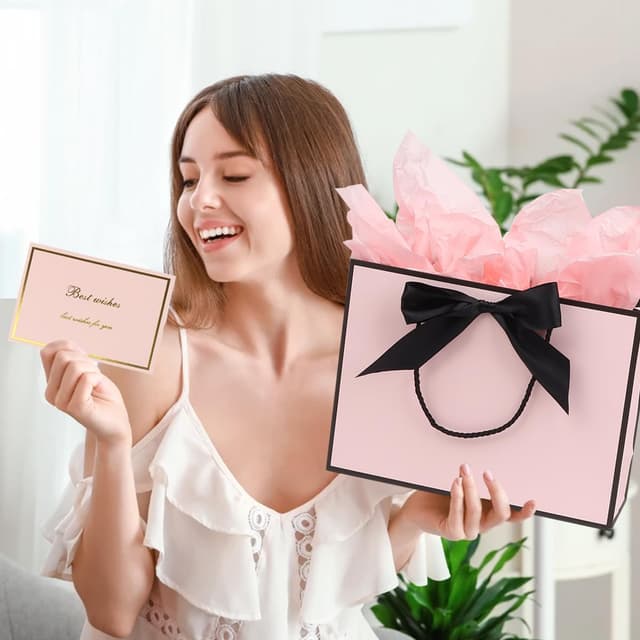 Thumbnail 5 de Gift bags for thank you, 28 x 20 x 10cm