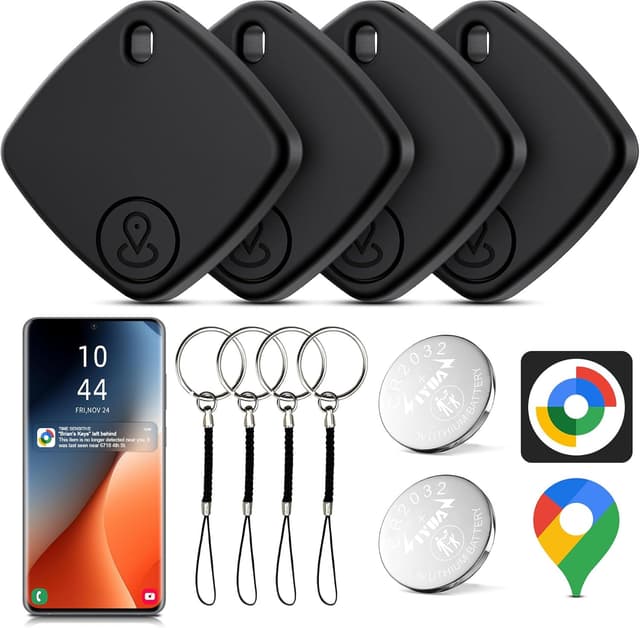 Detalle de FUYAOSC Air Tracker Android, 4 tracker Bluetooth