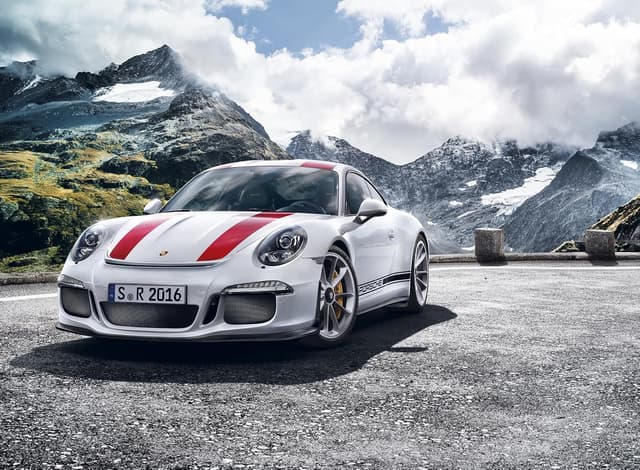 Detalle de Ravensburger 2 puzzles 500 pièces Porsche Classic 356 & Porsche 911 R (80557) – dès 12 ans