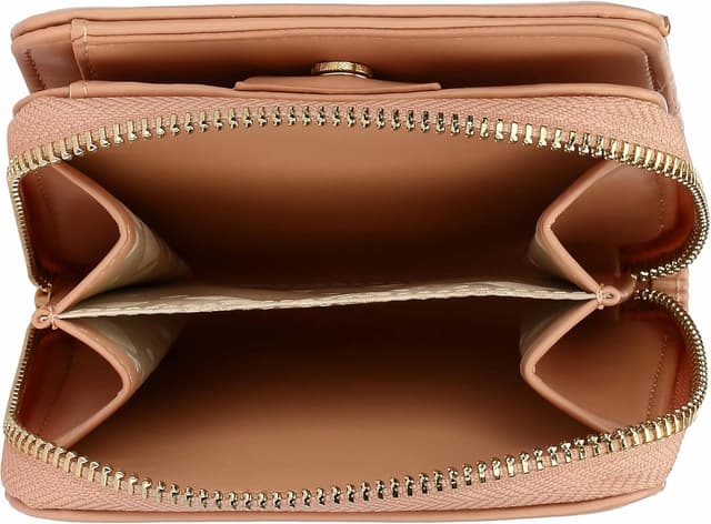 Thumbnail 3 de THUN Portafoglio piccolo rosa in ecopelle 11x9,5 cm 👛