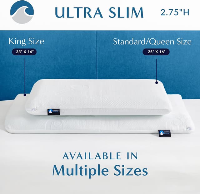 Thumbnail 4 de Bluewave Ultra Slim Gel Pillow