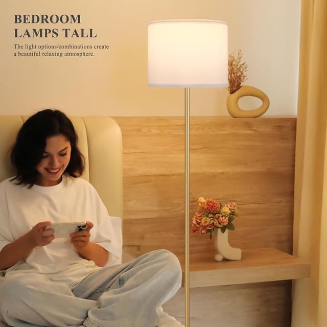 Thumbnail 5 de PreeOtti Gold Standing Lamp