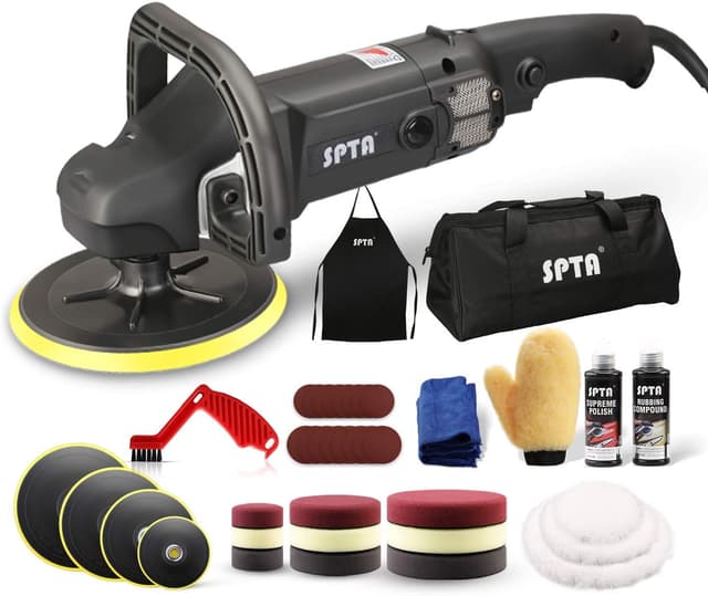 Thumbnail 6 de SPTA Poliermaschine mit 1200 Watt für Auto