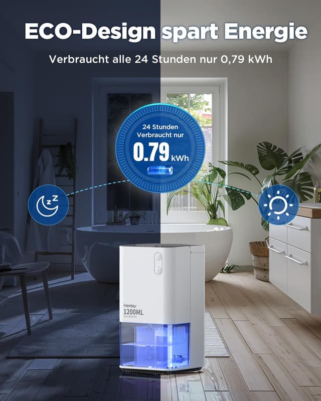 Thumbnail 4 de Heelay Luftentfeuchter 1200 ml đź’§