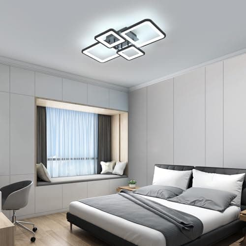 Thumbnail 7 de Mckalen Plafón LED Cuadrado 56W ⛽ Luz Cálida para Sala