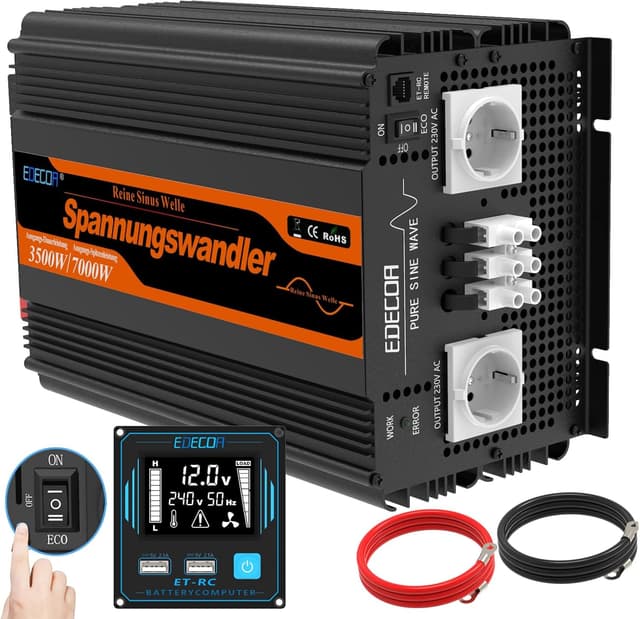 Thumbnail 6 de EDECOA Inverter pure wave 3500W 24V