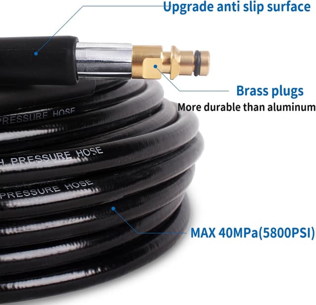 Thumbnail 1 de NAMOTEK 30M High Pressure Washer Hose 400bar