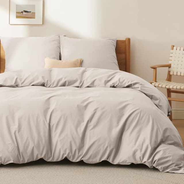 Imagen de BEDSURE Bettwäsche 200×200 aus Baumwolle mit Reißverschluss en OfertitasTOP