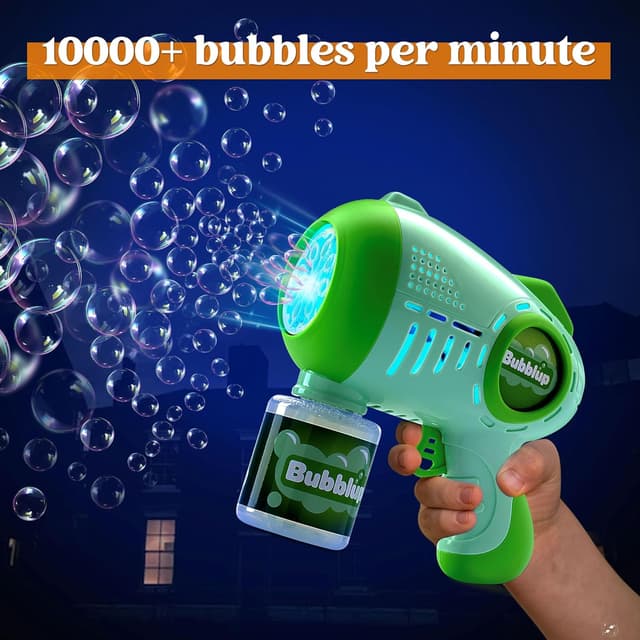 Detalle de JOYIN 2 Kids Bubble Guns Set