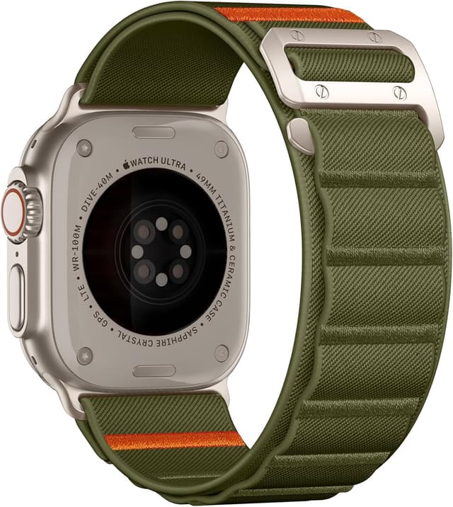 Detalle de Bandletic Nylon Strap 26mm for Apple Watch Ultra