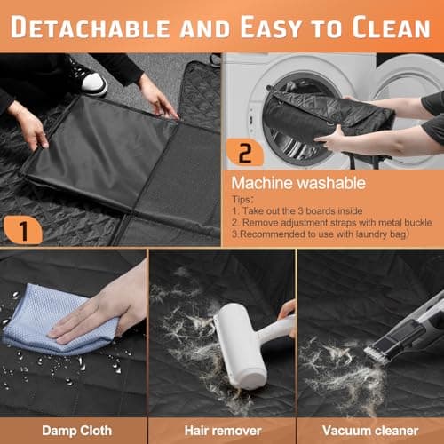 Thumbnail 8 de Gimars Funda Coche para Perro 157x132cm 🐶 Impermeable