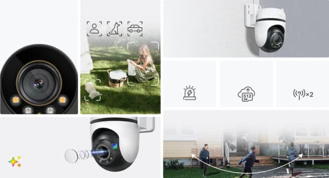 Thumbnail 6 de TP-Link Tapo C530WS Überwachungskamera 3K