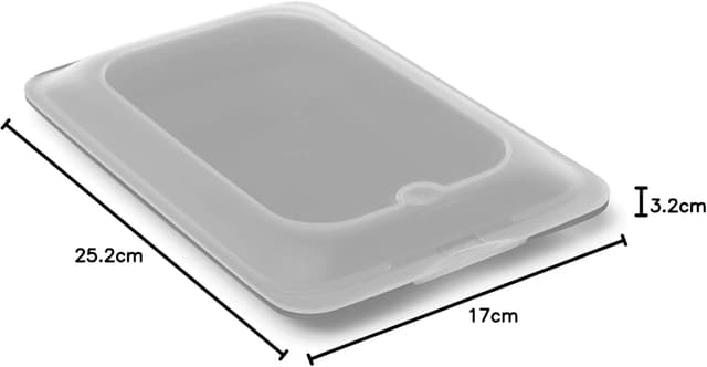 Thumbnail 4 de Tatay Fresh – set di 3 porta affettati per frigorifero, impilabili e senza BPA (grigio)