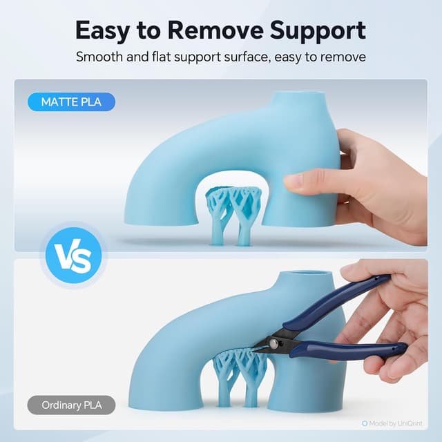 Detalle de DEEPLEE Matte PLA filament 1.75mm 1kg