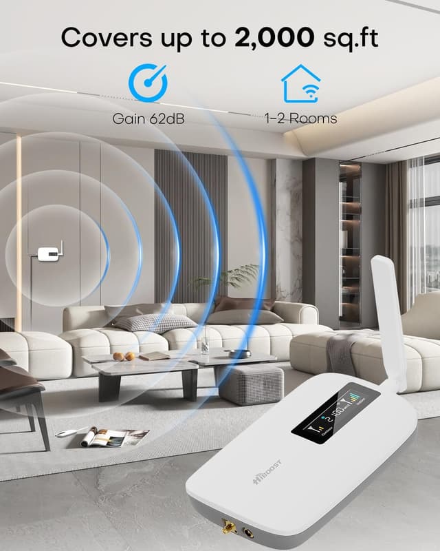 Thumbnail 5 de HiBoost Cell Phone Booster 2000 sq ft