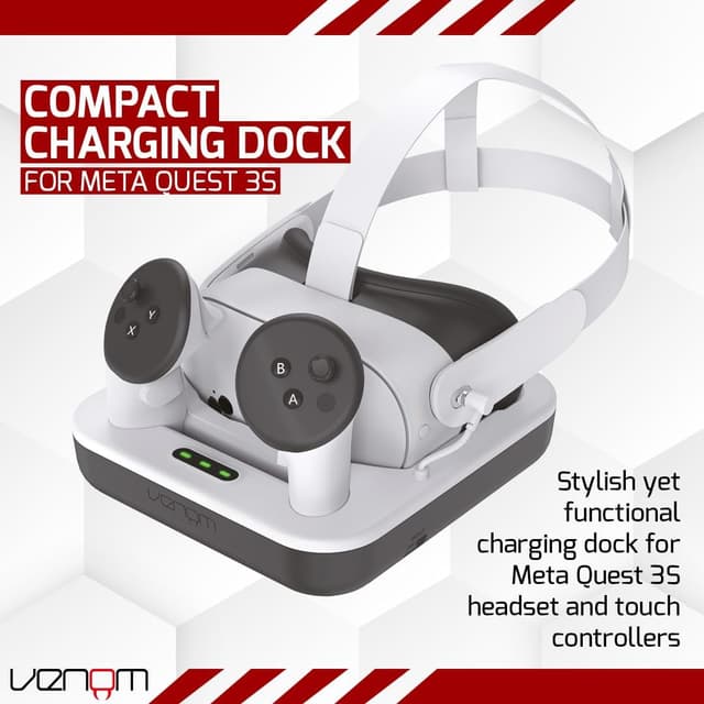 Detalle 2 de Stazione Venom di ricarica Quest 3S