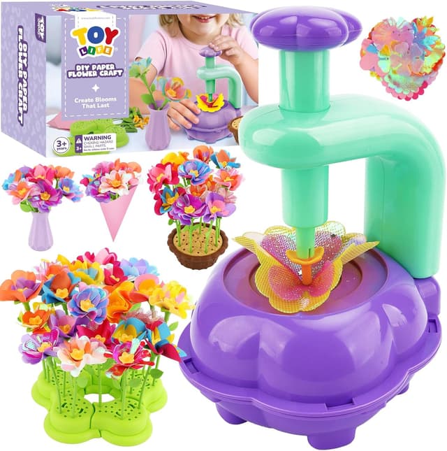 Imagen de TOY Life DIY Flower Bouquet Kit 4+ 🎨 en OfertitasTOP