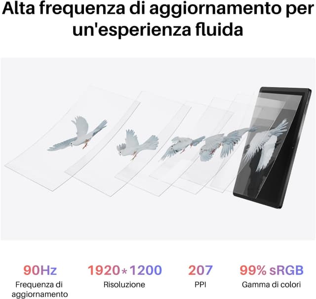 Detalle 2 de HUION Kamvas Slate 11 tavoletta grafica 10.95