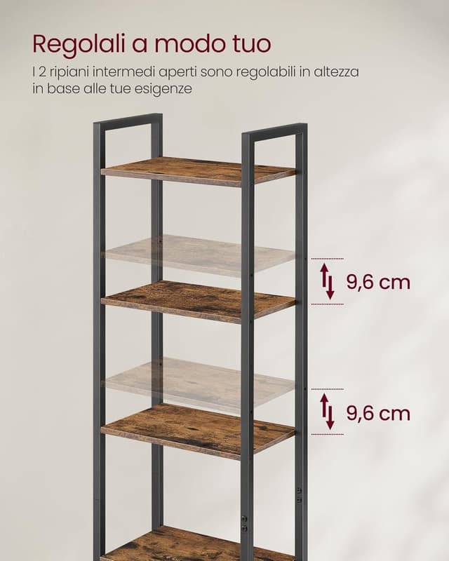 Thumbnail 6 de VASAGLE LLS132K01 libreria a 6 ripiani