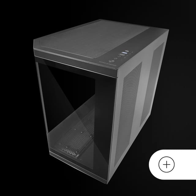 Thumbnail 6 de Mars Gaming MC-3TCORE (ATX custom) con triplo vetro temperato rimovibile e supporto liquido fino a 360 mm