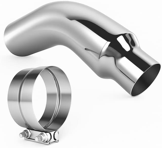 Thumbnail 6 de 5 Inch Diesel Exhaust Tip Elbow Tip 7 Inch Outlet