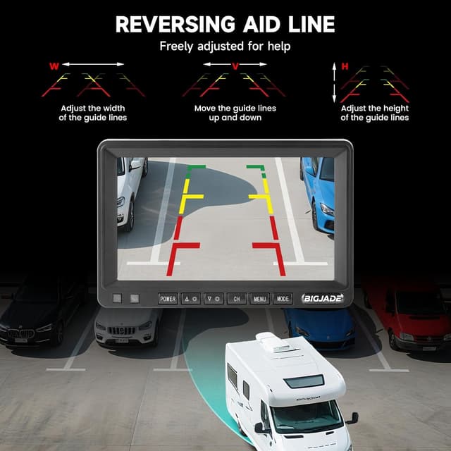 Thumbnail 5 de Wireless Backup Camera 7" Monitor
