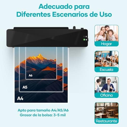 Thumbnail 6 de Crenova Plastificadora A4 con Guillotina