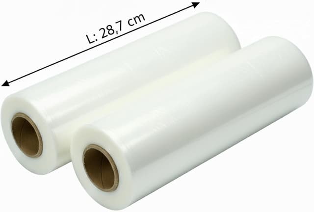 Detalle 2 de FRIO – 2 rouleaux de film alimentaire 600 m, super adhérent, avec scie