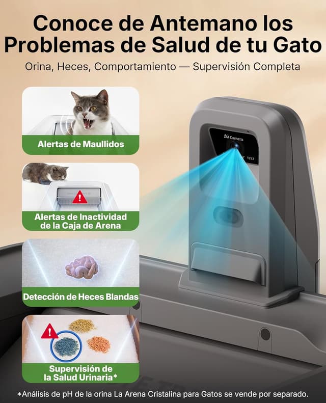 Thumbnail 4 de PETKIT PUROBOT Crystal Duo Arenero Autolimpiable