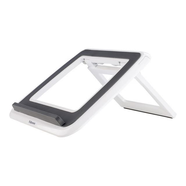 Detalle de Fellowes Spire Series soporte elevador para portátil hasta 17" en blanco