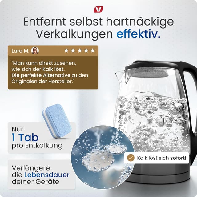 Detalle de 3-in-1 Entkalker für Kaffeevollautomaten