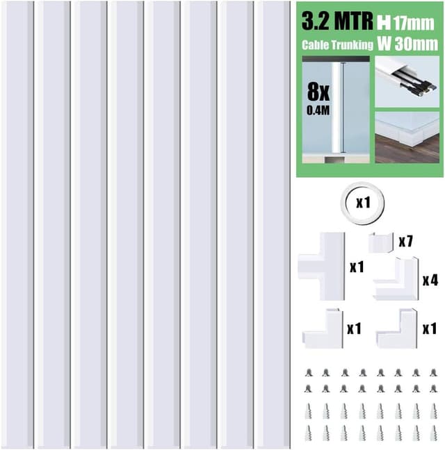 Detalle de MUDEELA Cable Trunking Kit 3.2 m