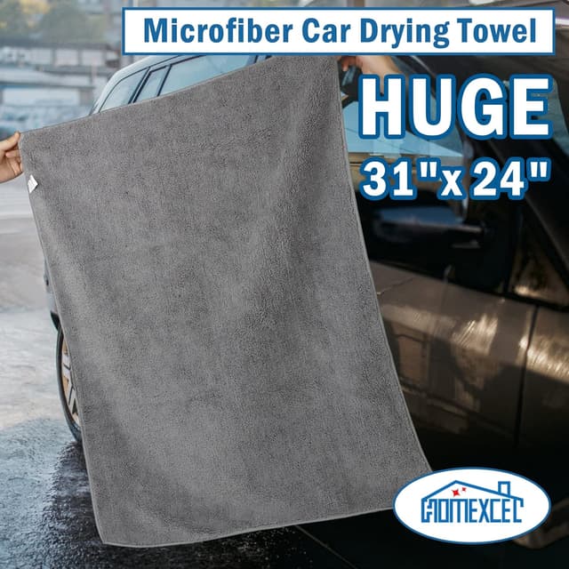 Detalle de HOMEXCEL Microfiber Car Drying Towels 31x24