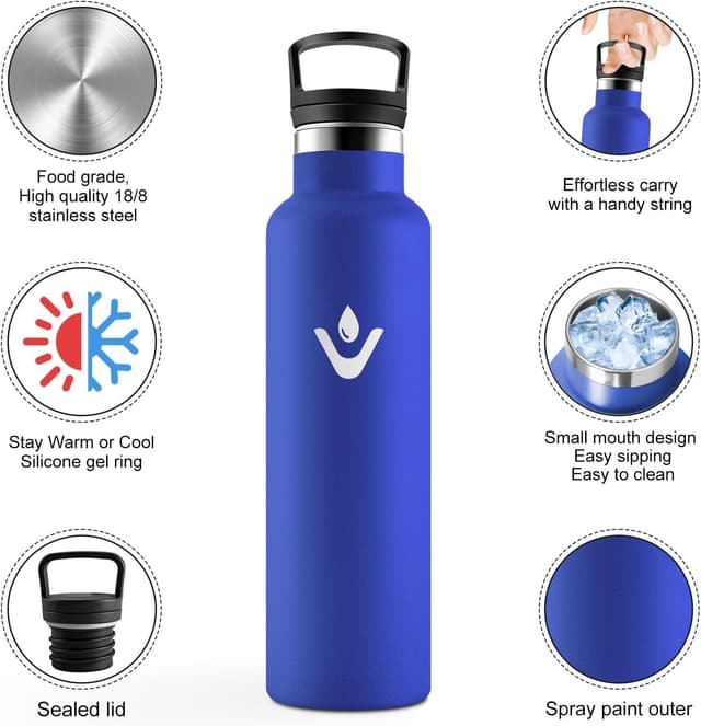 Detalle 2 de Borraccia Acciaio Inox 500ml termica