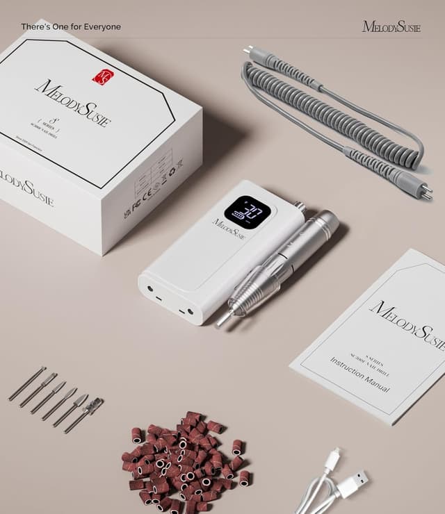 Thumbnail 6 de MelodySusie SC300F NagelfrĂ€ser 30.000 U/min đ