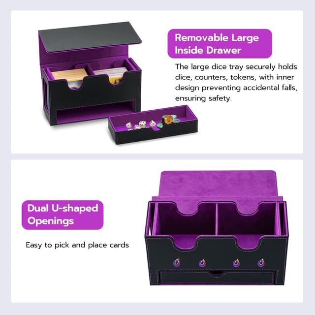 Thumbnail 5 de Tolesum Doppio Deck Box 310+ carte