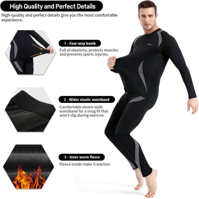 Thumbnail 3 de BENNALD Thermounterwäsche Herren Set 🧣