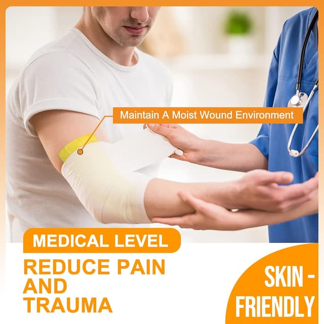 Detalle 2 de Carbou Medical Xeroform Petrolatum Dressing 5"x9" (25 Individual Packs) Non-Adherent Mesh Gauze Pads for Wound Care