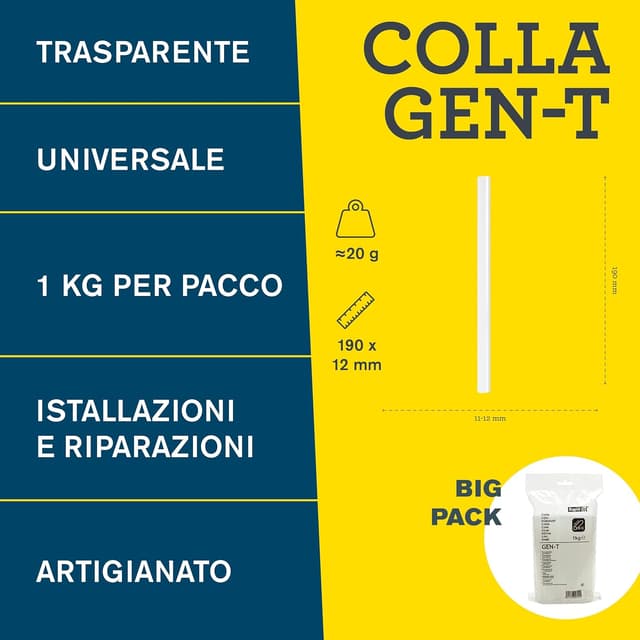 Detalle 2 de Rapid GEN-T 12 mm Colla Trasparenti