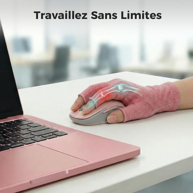 Thumbnail 3 de Donfri Gants anti‑arthrose 2 paires