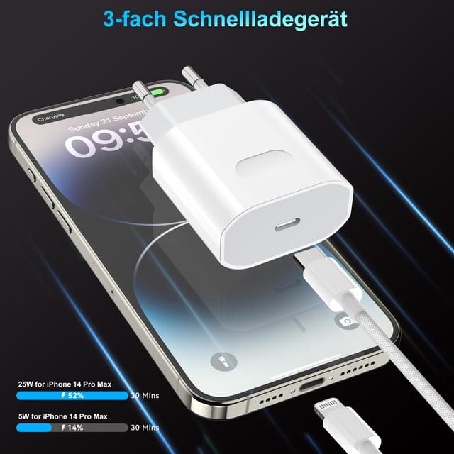 Detalle 2 de ANVSI Schnellladegerät 25W