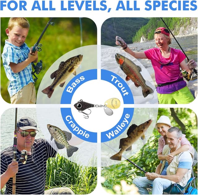 Thumbnail 6 de TRUSCEND Ultimativer Suchköder VIBE-Spinner 1 Stück 🎣