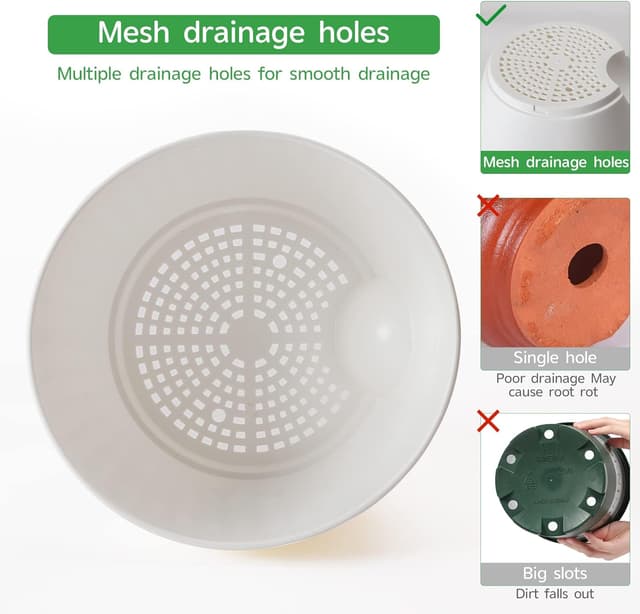 Thumbnail 4 de CSYY Plant Pots Indoor 7-Pack