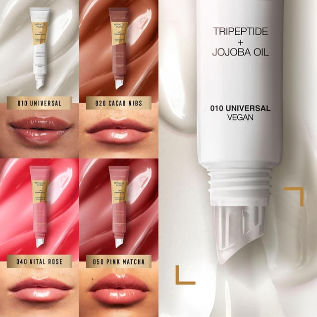 Thumbnail 6 de Max Factor Miracle Pure Lip Enhancer 010 Universal – feuchtigkeitsspendender Lipgloss mit Jojobaöl & Tripeptiden