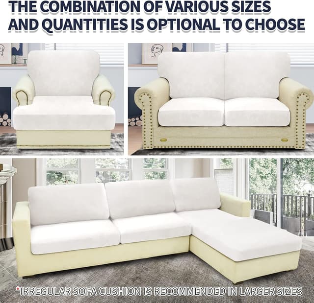 Thumbnail 6 de CHELZEN Fundas de Sofá de Terciopelo, Protege y Decora 🛋