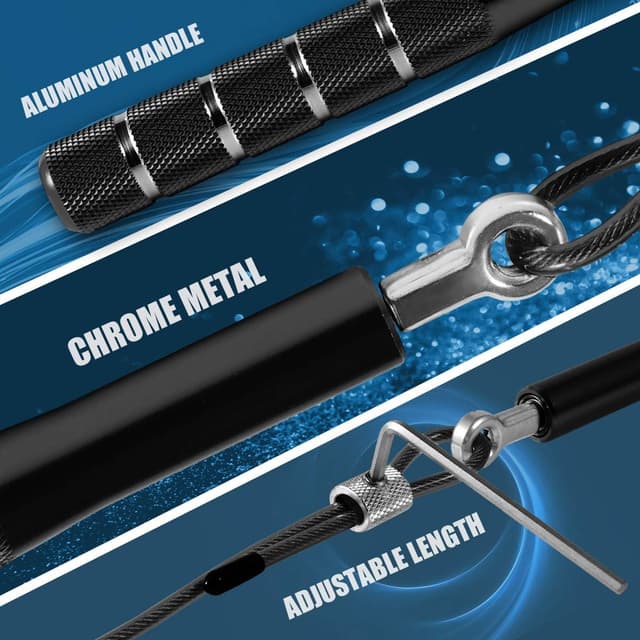 Thumbnail 2 de Wastou Corda per saltare regolabile 3 metri