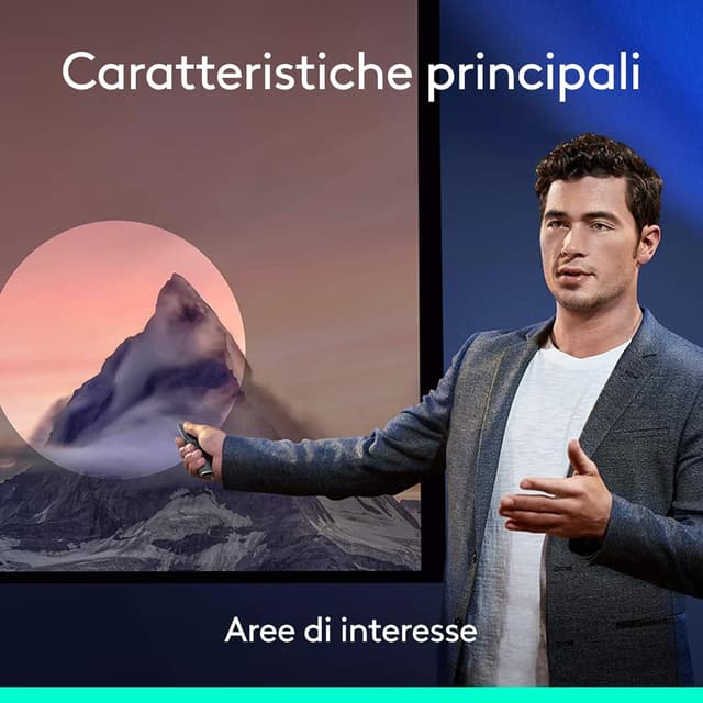 Detalle 2 de Logitech Spotlight Presenter puntatore laser 30 m 🎤