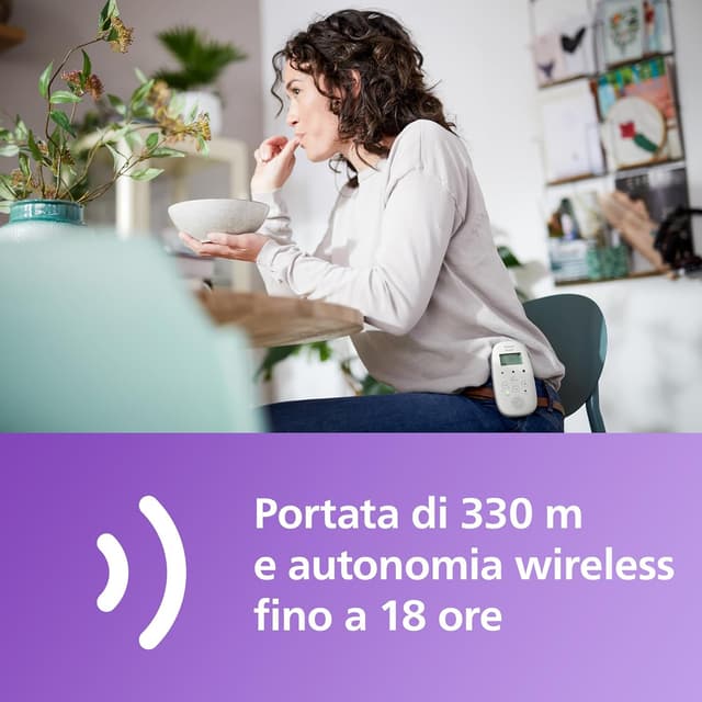 Thumbnail 5 de Philips Avent SCD713/26 monitor audio DECT 330 m