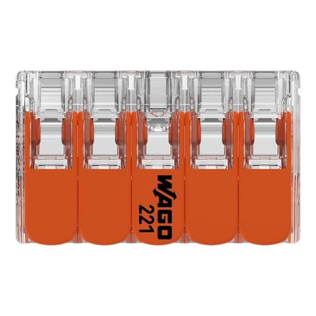 Thumbnail 3 de WAGO 221-420 Lot de 15 bornes à levier 10 conducteurs