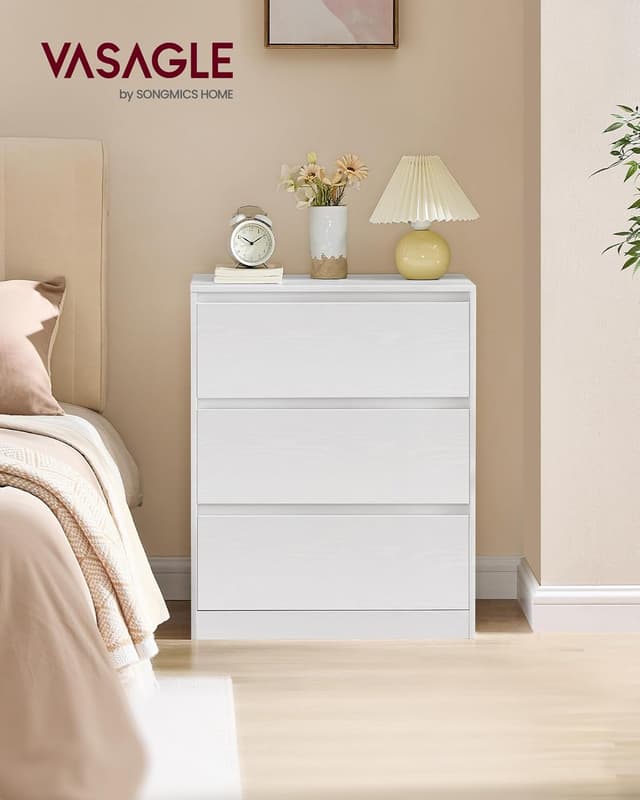 Detalle 2 de VASAGLE KAILYN chest of drawers, 3 drawers